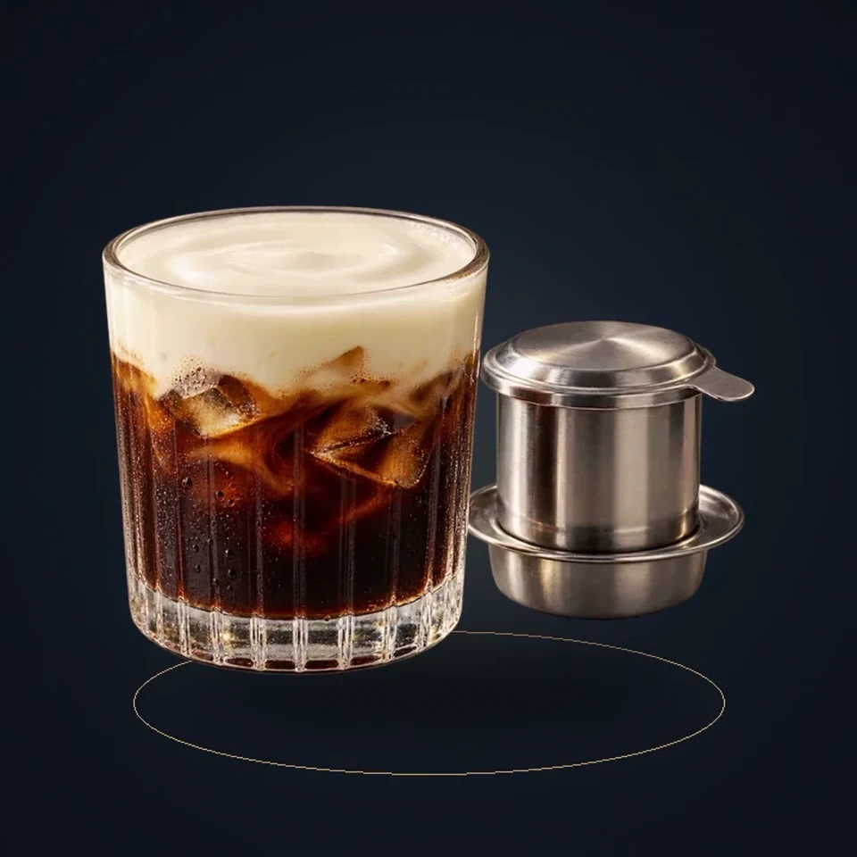 Salted coffee